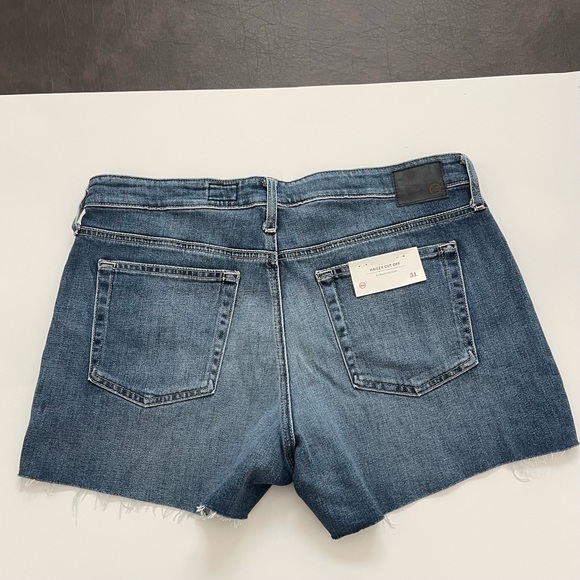 AG Adriano Goldschmied Hailey Cut-Off Ex-Boyfriend Denim Shorts - Picture 5 of 9